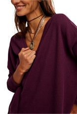 Free People Latte Blues Thermal