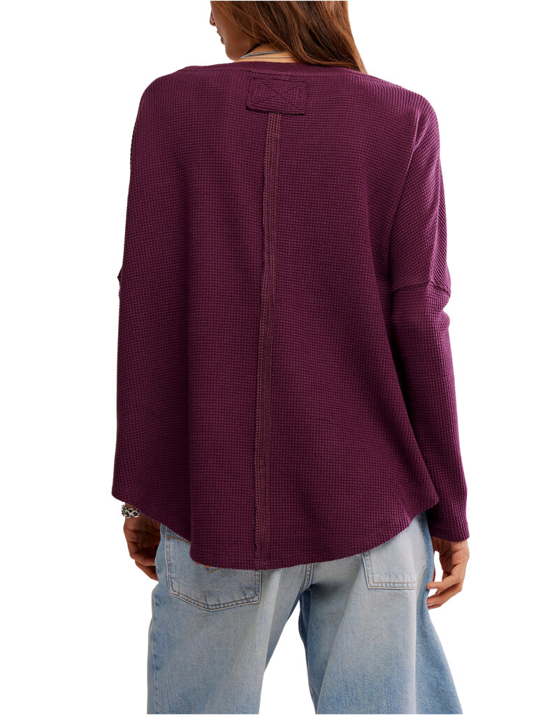 Free People Latte Blues Thermal