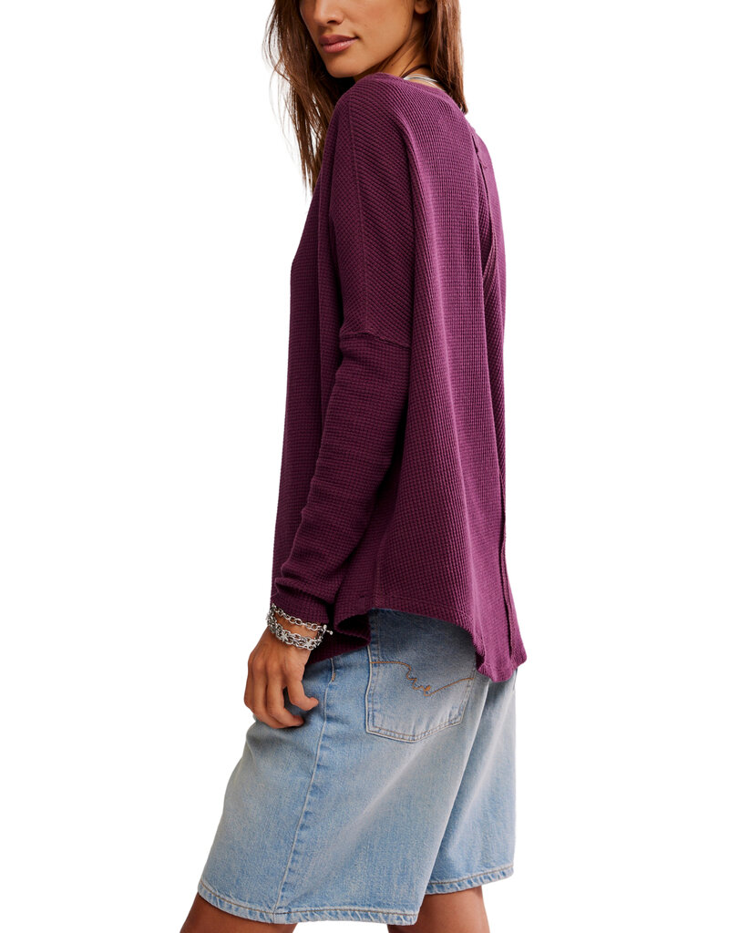 Free People Latte Blues Thermal
