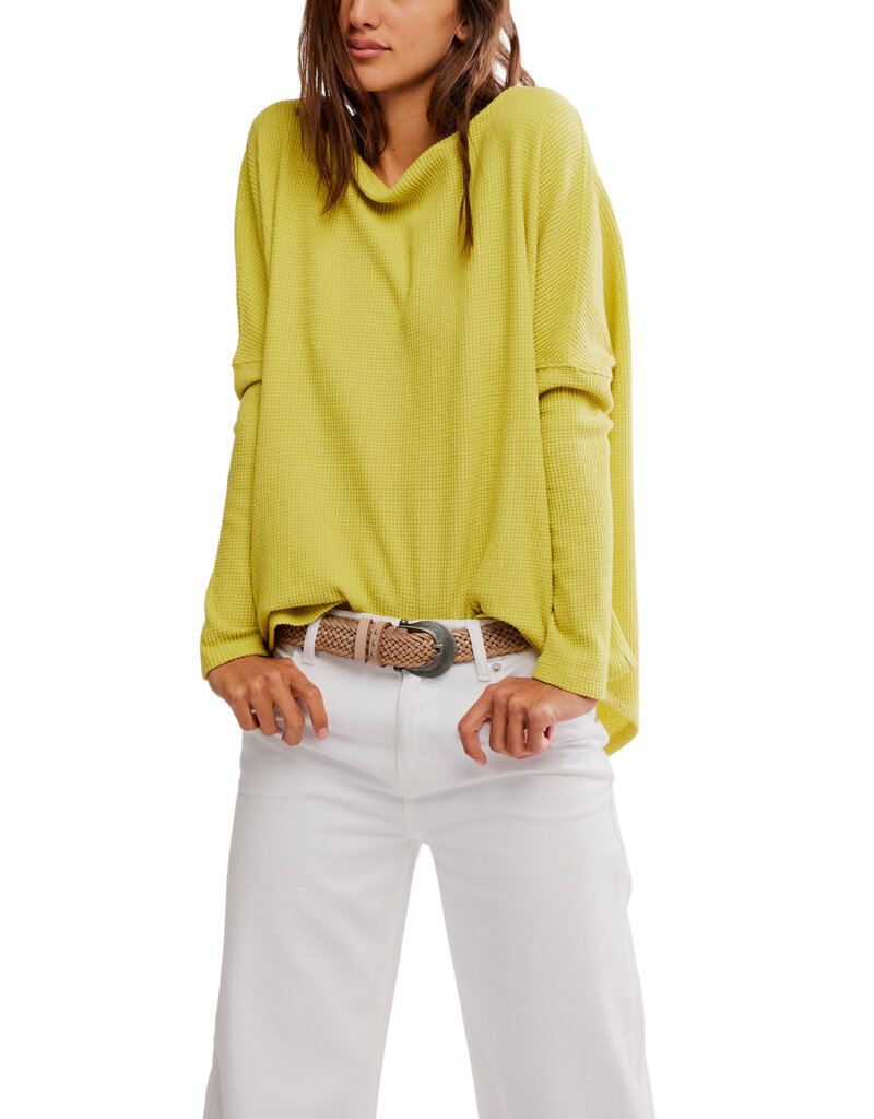 Free People Latte Blues Thermal