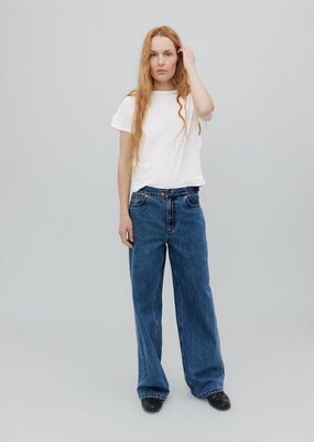 Still Here Buckle Jean - Classic Blue