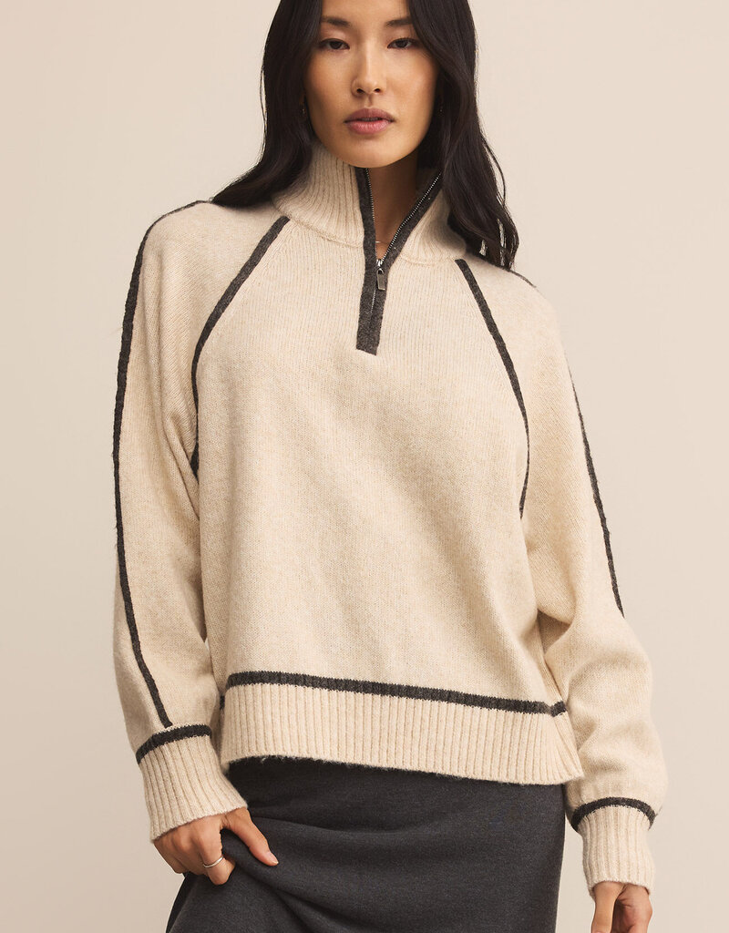 Z Supply Alps Half-Zip Sweater