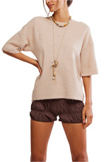 Free People Margot Sweater Tee