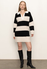 Sanctuary Polo Striped Sweater Dress
