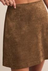 Z Supply Ciera Faux Suede Mini Skirt