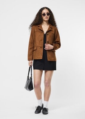 French Connection Laney Faux Suede Jacket