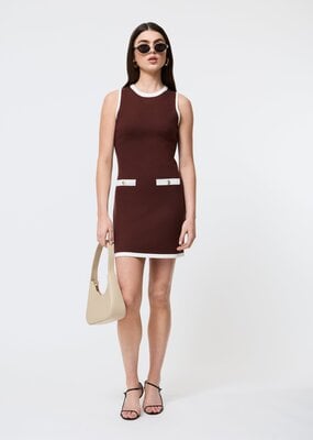 French Connection Ruthie Knit Shift Mini Dress
