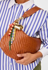 Clare V. Grande Mylar Heart Fob