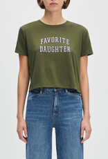 Favorite Daughter Cropped Collegiate Tee