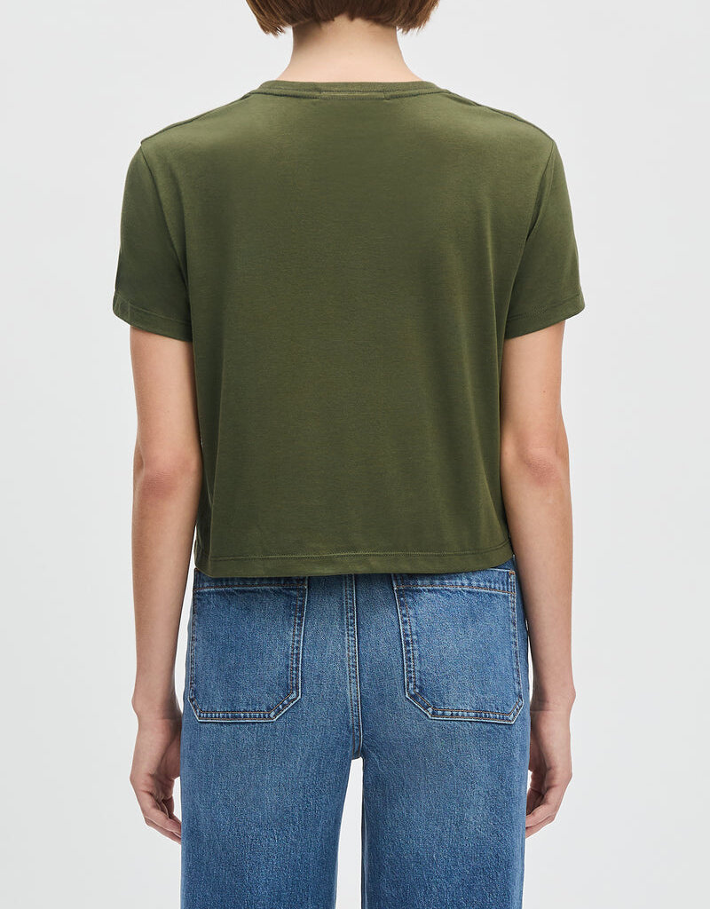 Favorite Daughter Cropped Collegiate Tee