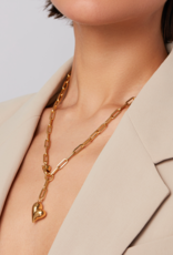 Jenny Bird Puffy Heart Chain