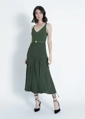 Karina Grimaldi Fernanda Knit Maxi Dress