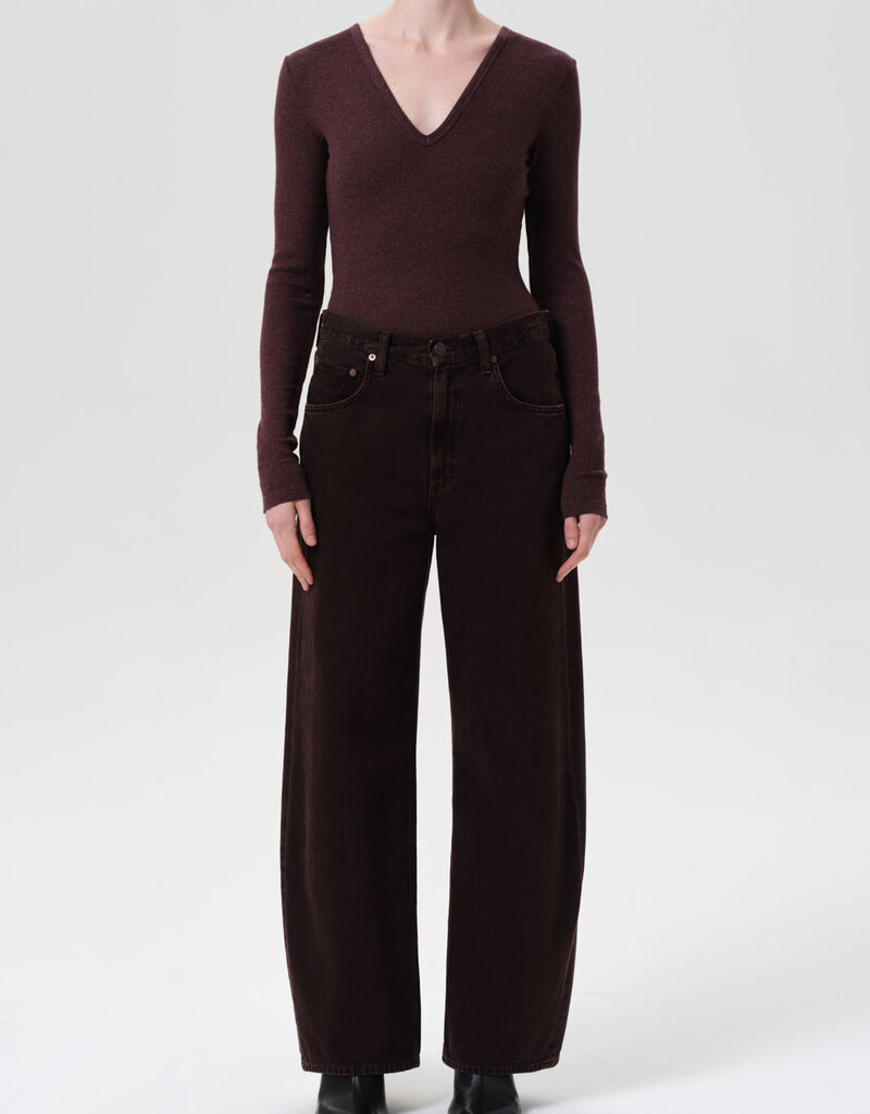 AGOLDE Low Curve Jean - Sloe Berry