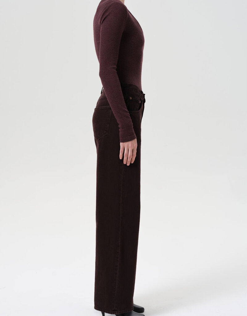 AGOLDE Low Curve Jean - Sloe Berry