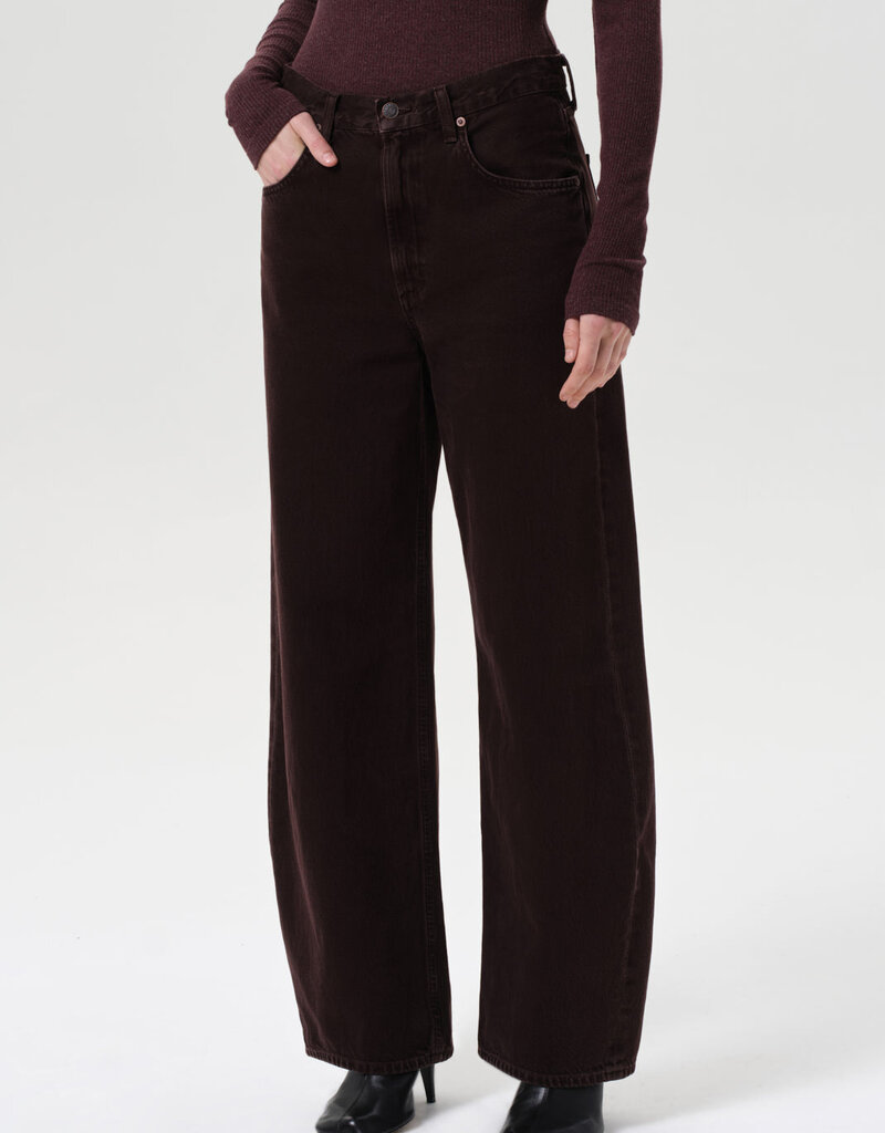 AGOLDE Low Curve Jean - Sloe Berry