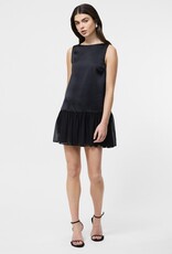 French Connection Marina Silky Drop Waist Mini Dress