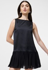 French Connection Marina Silky Drop Waist Mini Dress