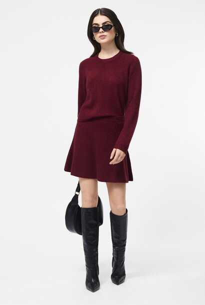 Vhari Knit Mini Skirt