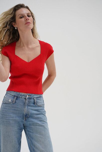 Millie Cap Sleeve Sweater