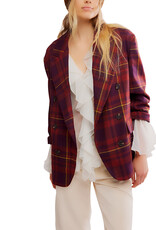 Free People Dean Double-Breasted Blazer