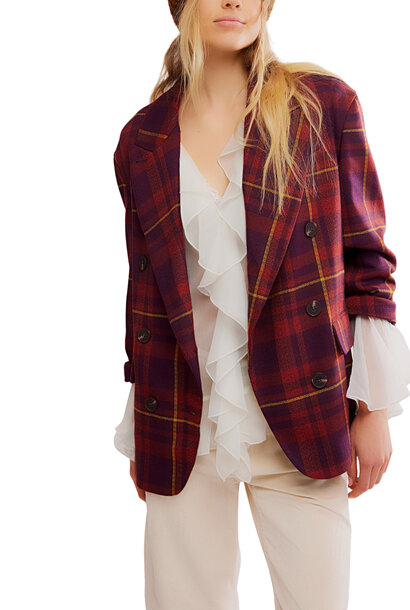 Dean Double-Breasted Blazer