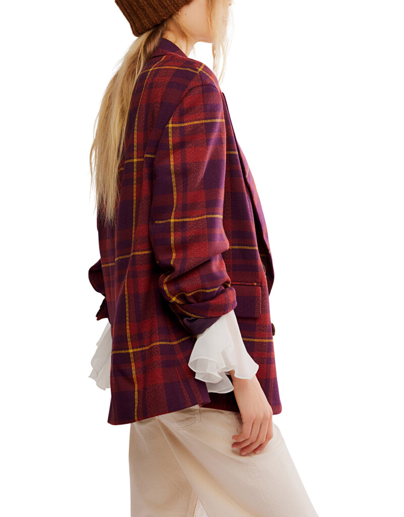 Free People Dean Double-Breasted Blazer