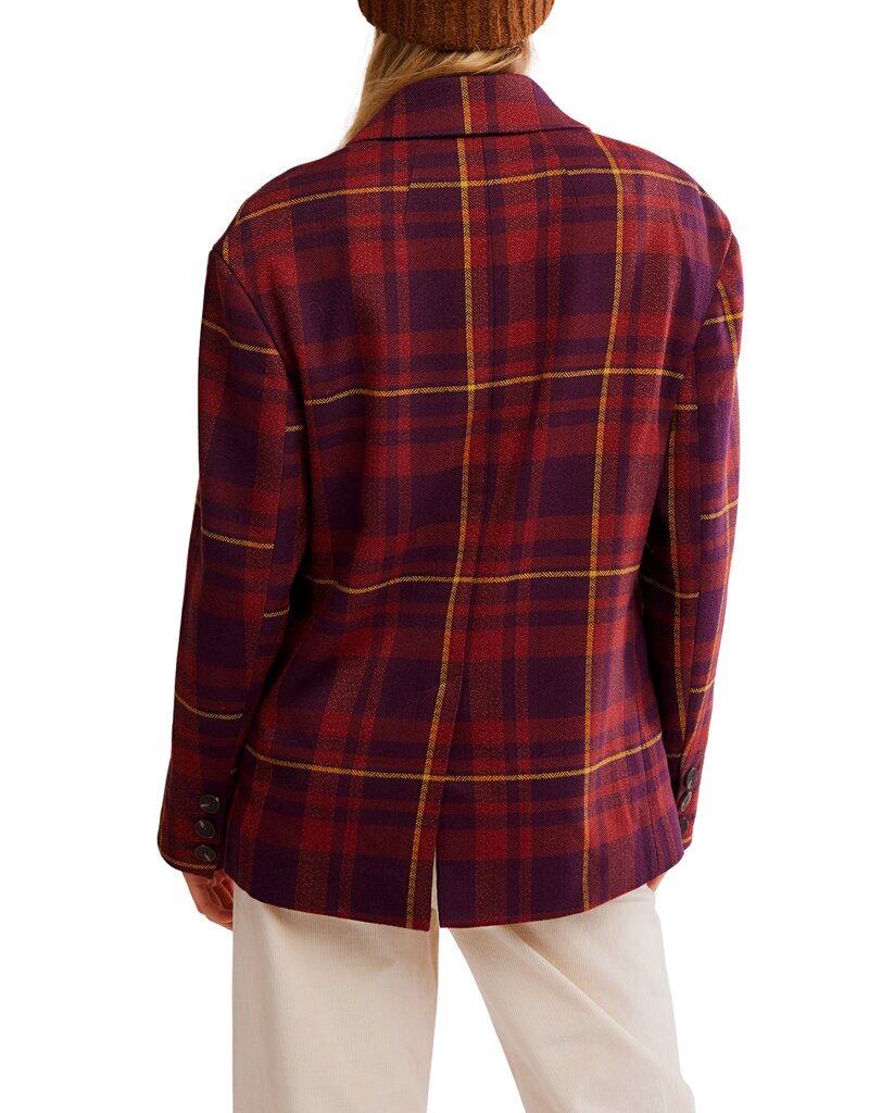 Free People Dean Double-Breasted Blazer