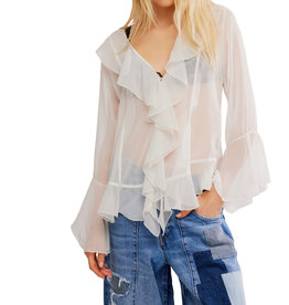 Free People Bali Tulula Chiffon Top