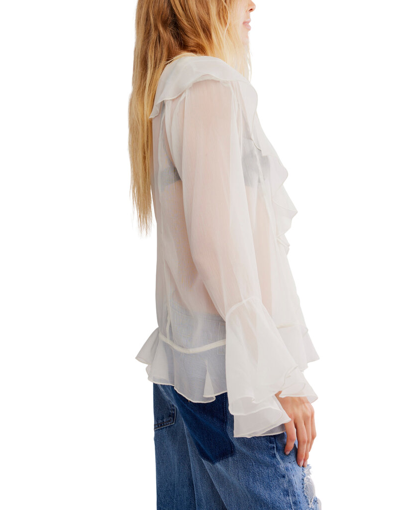 Free People Bali Tulula Chiffon Top