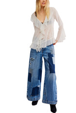 Free People Bali Tulula Chiffon Top