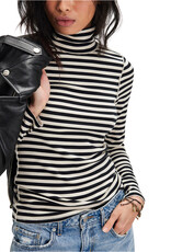 Free People Good Good Stripe Turtleneck