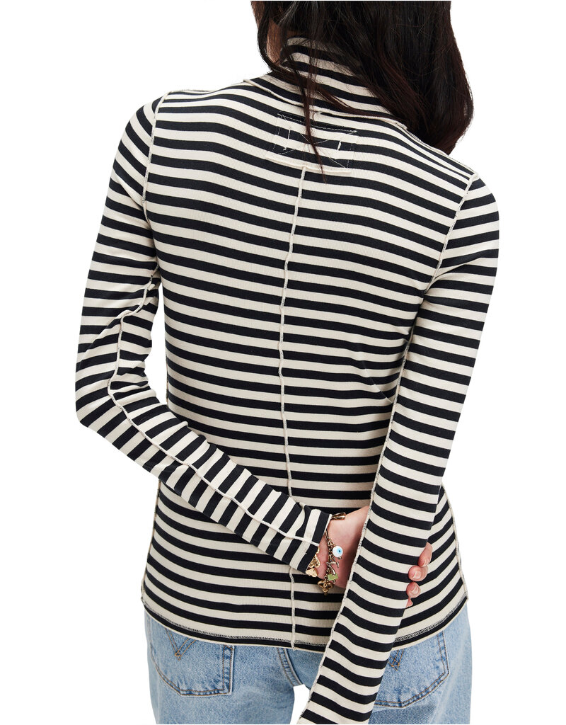 Free People Good Good Stripe Turtleneck