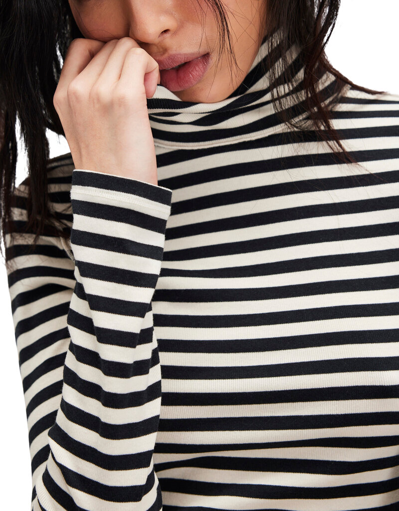 Free People Good Good Stripe Turtleneck
