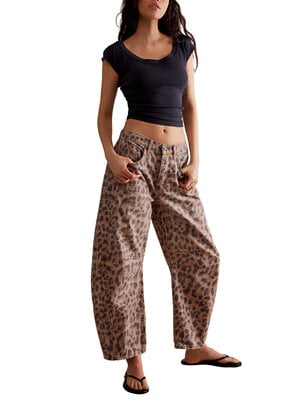 Free People Good Luck Printed Barrel