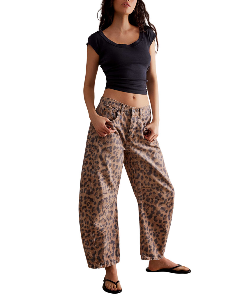 Free People Good Luck Printed Barrel