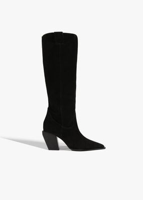 Schutz Maine Up Suede Boot