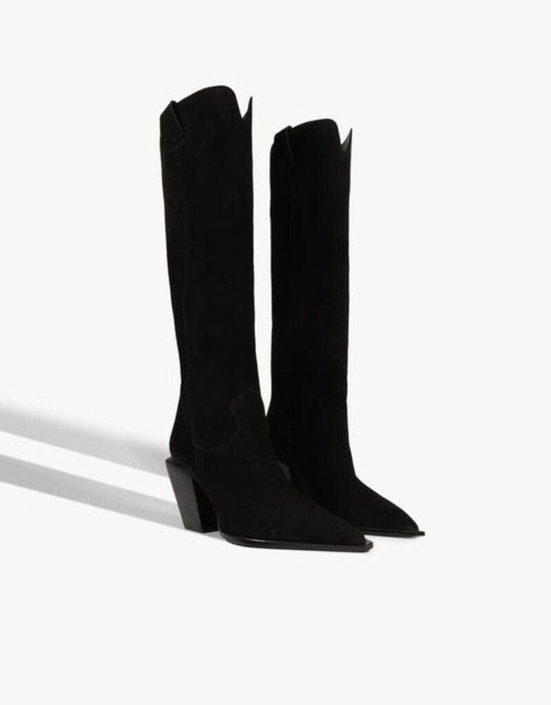 Schutz Maine Up Suede Boot