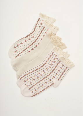 Free People Ruffle Sock Pack