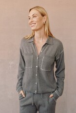 Bella Dahl Whip Stitched Pocket Button Sweater