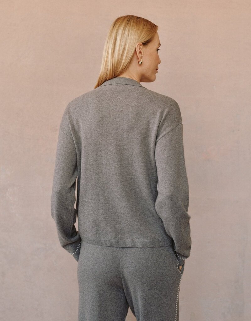 Bella Dahl Whip Stitched Pocket Button Sweater