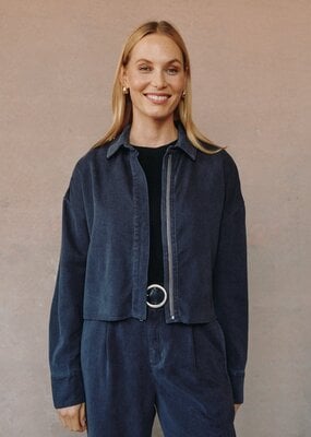 Bella Dahl Oversized Cropped Shacket