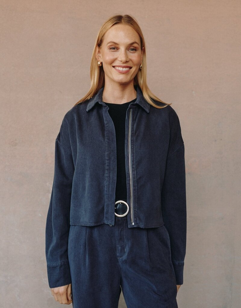 Bella Dahl Oversized Cropped Shacket