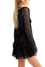 Free People Tabby Lace Mini Dress