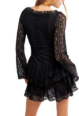 Free People Tabby Lace Mini Dress