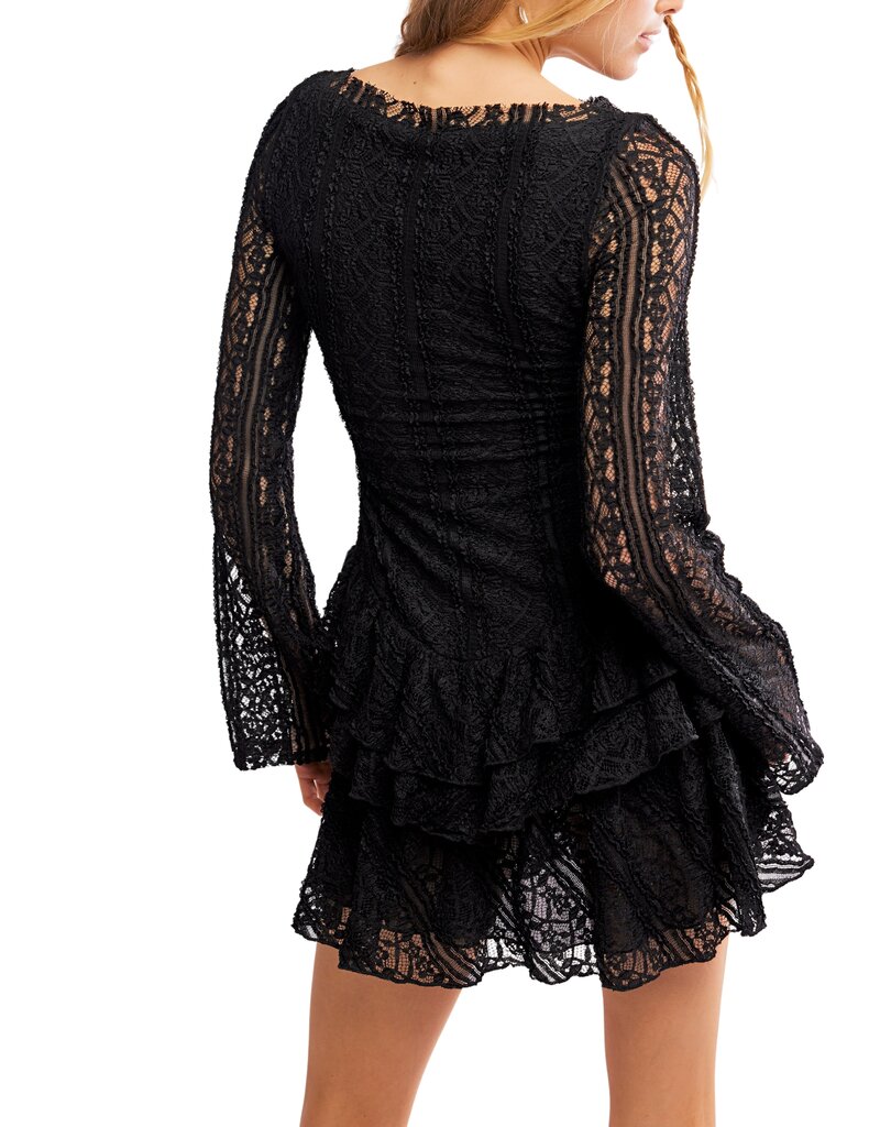 Free People Tabby Lace Mini Dress