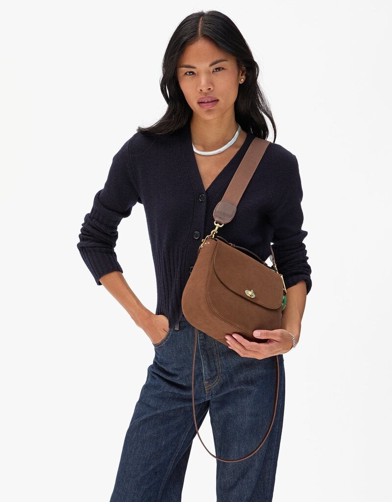 Clare V. Turnlock Louis w/ Top Handle