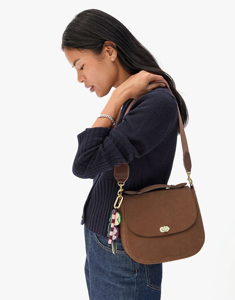 Clare V. Turnlock Louis w/ Top Handle