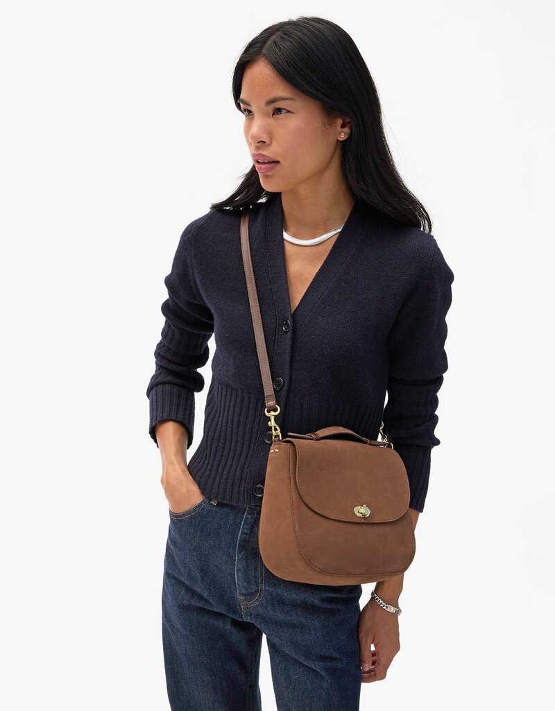 Clare V. Turnlock Louis w/ Top Handle