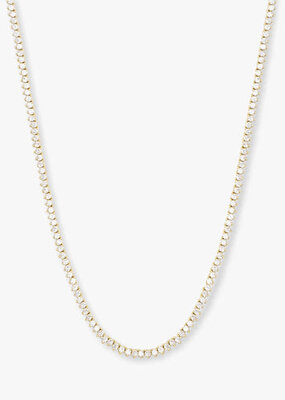 Melinda Maria Baby Not Your Basic Tennis Necklace 16"