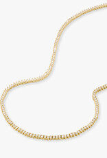 Melinda Maria Baby Not Your Basic Tennis Necklace 16"